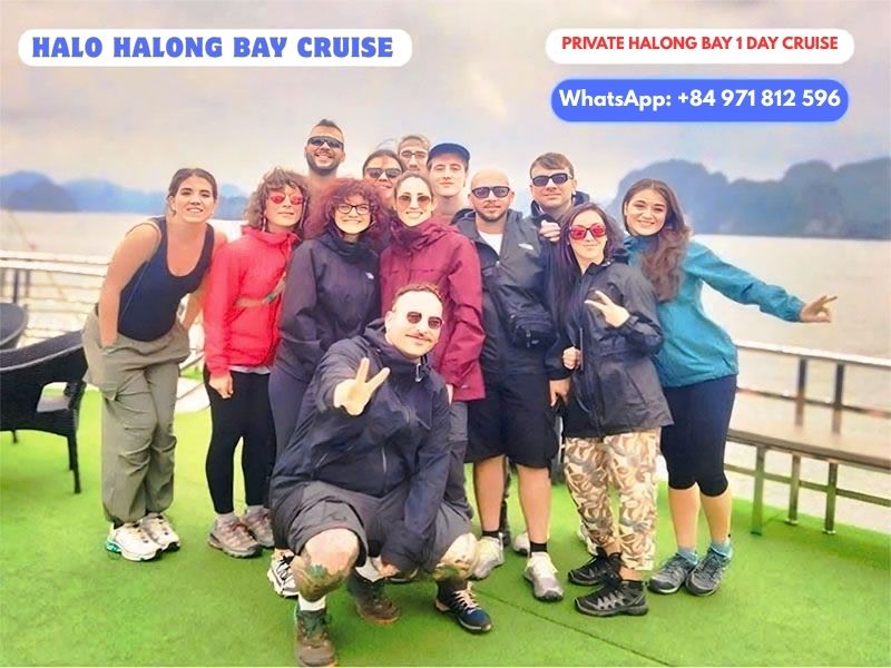 Halo Private Halong Bay Day Cruise - Explore The Less Touristic Core Zone Of Halong Bay (8-Hour Cruise) - UNIQUE.