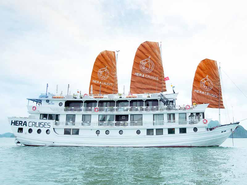 Hera Grand Luxury Cruise - 2 Days 1 Night - Halong Bay