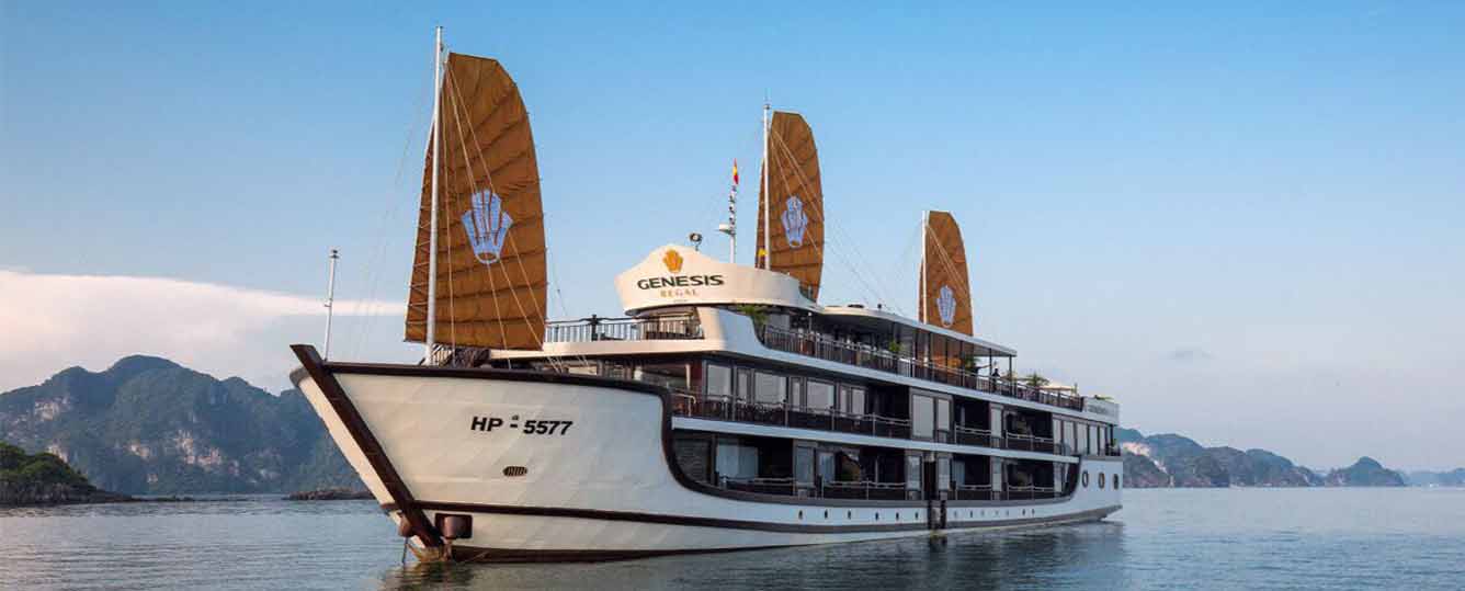 Genesis Regal Luxury Cruise -  3 Days 2 Nights - Halong Bay & Lanha Bay
