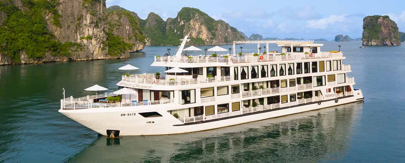 Hermes Cruise - 3 Days 2 Nights - Halong Bay & Lan Ha Bay