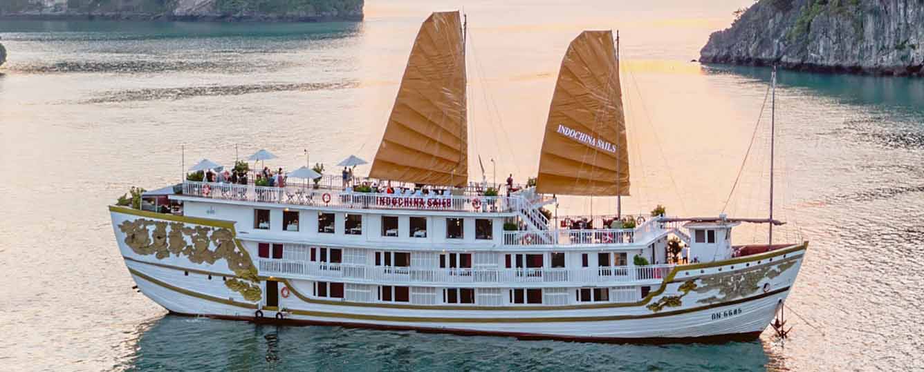 Indochina Sails Cruise -  2 Days 1 Night - Halong Bay