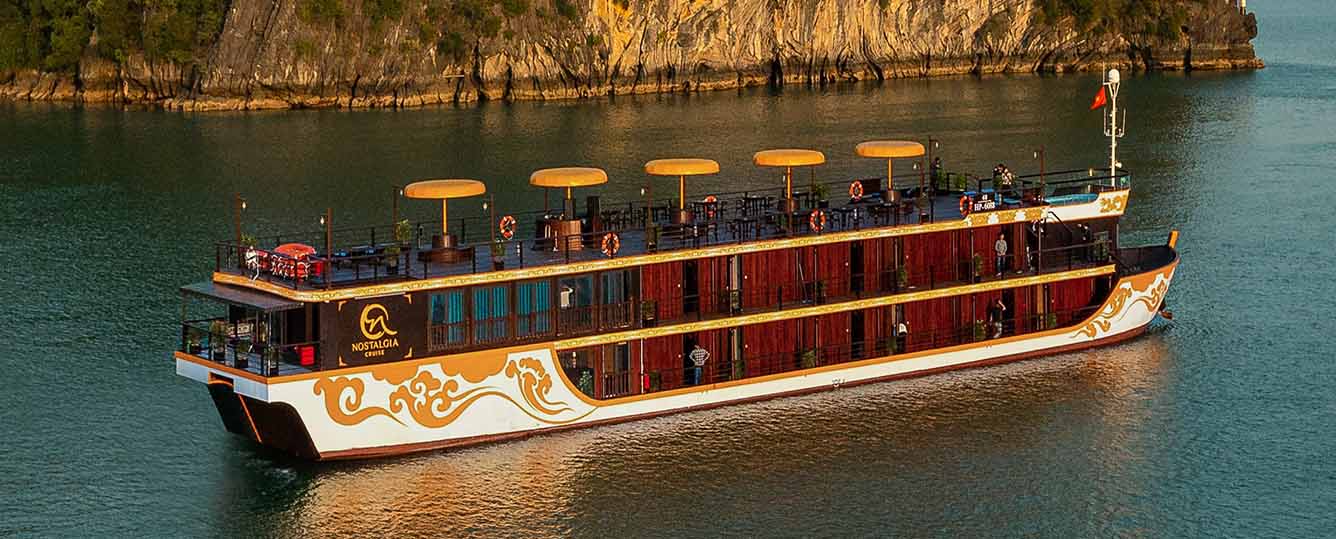Nostalgia Cruises - 3 Days 2 Nights - Halong Bay & Lan Ha Bay