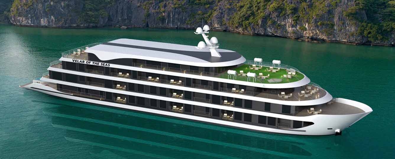 Velar Of The Seas Cruise - 2 Days 1 Night - Halong Bay & Lan Ha Bay